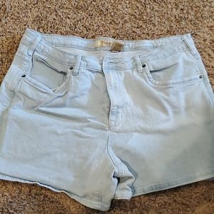 Light wash Jean shorts
